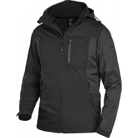 Veste de travail Jannik, Softshell,  Taille  L, anthracite/noir