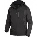 Veste de travail Jannik, Softshell,  Taille  L, anthracite/noir