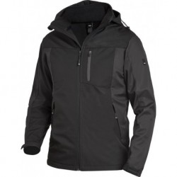 Veste de travail Jannik, Softshell,  Taille  M, anthracite/noir