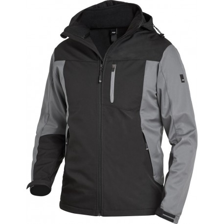 Veste de travail Jannik, Softshell,  Taille  XL, gris/noir