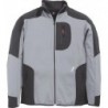 Veste de travail Ralf,Jersey-Fleece, Taille  2XL, gris/noir
