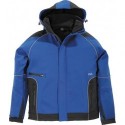 Veste de travail Walter, Softshell,  Taille  M, bleu roi/noir