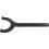Clé à ergots articulée, Capacité de serrage : 18-40 mm, Ø du tenon 3,0 mm, Long. du tenon 4,0 mm, Long. : 150 mm, Épais. : 5,0 mm