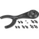 Jeu de clés à ergots articulées pour clé dynamométrique, Capacité de serrage : 40-80 mm, Ø du tenon 4 5 6 7 8 mm