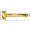 Penture volet 3124/K2/250 mm
