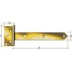 Penture volet 3126/K2/300 mm
