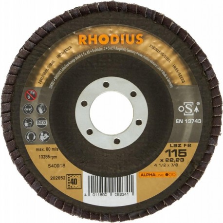 Disque à lamelles LSZ F2115mm K 40 Rhodius(Par 10)