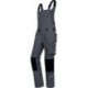 Salopette 1804 720,  Taille  50,gris foncé/noir