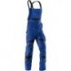 Salopette ACTIVIQ high,  Taille  48, bleu grain/noir
