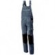 Salopette,Canvas,320 g/qm, Taille 48,gris