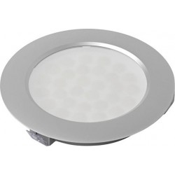 Spot EcoPower L acier inoxidable Opt.,nw, 12V, 3.2W, 1,8m