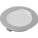 Spot EcoPower L acier inoxidable Opt.,ww, 12V, 3.2W, 1,8m