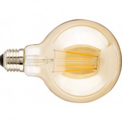 Ampoule LED Globe 8W E27 DIM gold (Par 3)