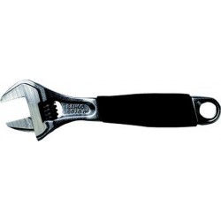 Clé à molette, Dimensions : 10 pouces, Long. 257 mm, Cote s/plats 31 mm