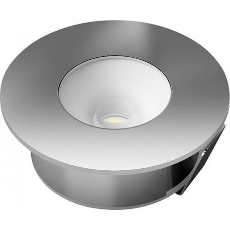 Spot LED Star Point Flood ww chrom, 12VDC, 1,2W, 1.8m