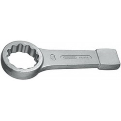 Clé polygonale à frapper, Cote s/plats : 75* mm, Long. 325 mm, Modèle * Dimension non normalisée.