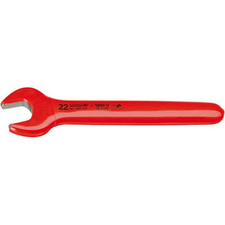 Clé plate simple VDE, Cote s/plats : 30 mm, Long. 265 mm