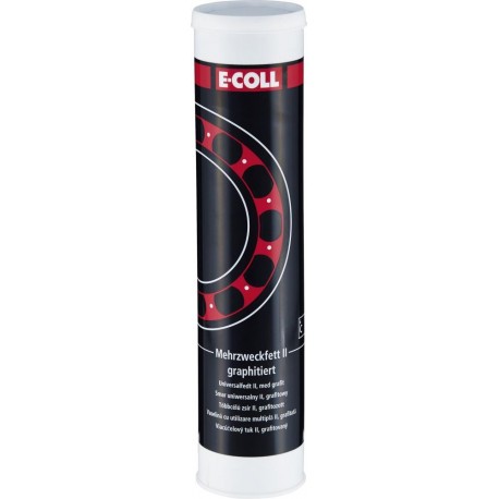 Cartouche graisse II 400g 400g graphite E-COLL EE (Par 12)