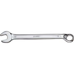 Clé mixte, DIN 3113 A, poli, Cote s/plats : 6 mm, Long. 104 mm