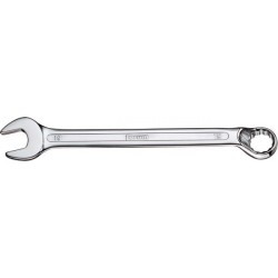 Clé mixte, DIN 3113 B, poli, Cote s/plats : 30 mm, Long. 390 mm