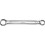 Clé polygonale double coudée, DIN 837 B, poli, Cote s/plats : 17 x 19 mm, Long. 185 mm