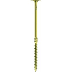 Vis Paneltwistec tête bombée, acier galvanisé jaune TX 40 8,0 x 120 mm (Par 50)