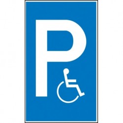 Panneau place de parking