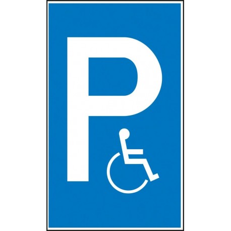 Panneau place de parking