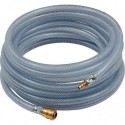 Tuyau PVC-Set transp. 6x3mm avec prise 10m