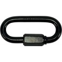 Mousqueton à visser zingué noir 8,0mm (Par 50)