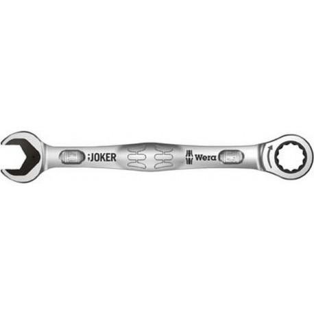 Clé mixte à cliquet JOKER, Cote s/plats : 13 mm, Long. 177 mm