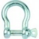 Manilles, droites, zingué 10,0mm-3/8" (Par 25)