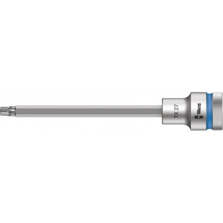 Douilles 1/2"T27x140mm fonction maintien  Wera