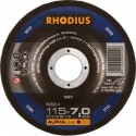 Disque de coupe KSM 115 x 7,0mm Acier Rhodius