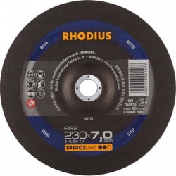 Disque de coupe RS2 230 x 7,0mm Acier Rhodius(Par 10)
