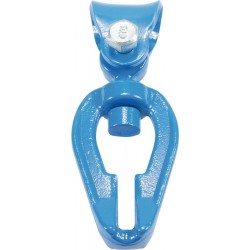 Glissière 7/8 GK10 Acier bleu, tournant