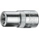Douille 1/4'' pour vis mâle TORX®, Dimensions : E 5, Long. 25 mm