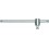 Poignée coulissante en T 1/4'', Long. : 115 mm