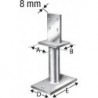 Pieds de poteaux PISB160G-B (Par 5)