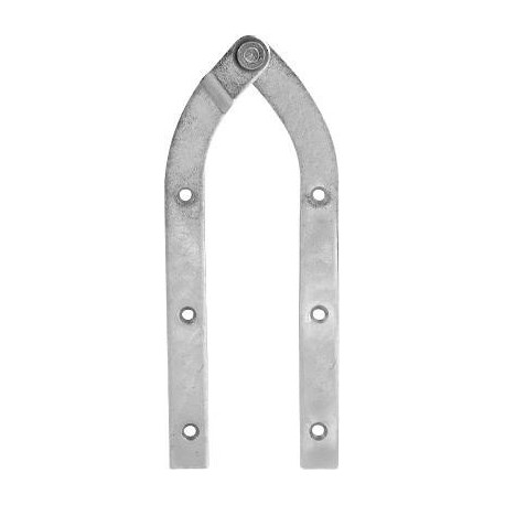 Bande ferrure 20x4x220mm  chromé brillant