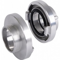 Raccord fixe Storz Al 75-B, AG G2 1/2 DiRi blanc