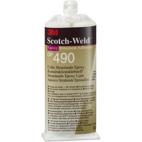 Colle epoxy SW DP 490 2-K-EPX-noir 50ml 3M