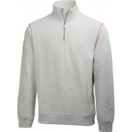 Sweat Oxford,  Taille  S, gris-melliert