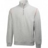 Sweat Oxford,  Taille  XL, gris-melliert
