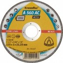 Meule à tronçonner A 560 AC 115x1mm KLINGSPOR 1 PCS