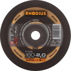 Disque de coupe FT26 180 x 2,0mm  Rhodius(Par 25)