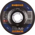 Disque de coupe KSMK 125 x 3,0mm coudé Rhodius(Par 25)