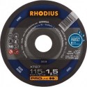 Disque de coupe XT67 115 x 1,5mm  Rhodius(Par 50)