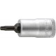 Embout de vissage 3/8'' pour vis femelle TORX®, Dimensions : T 27, Long. 49 mm, Pour vis M4,5-M5-M6