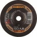Disque de coupe XTK70 180 x 1,5mm coudé Rhodius